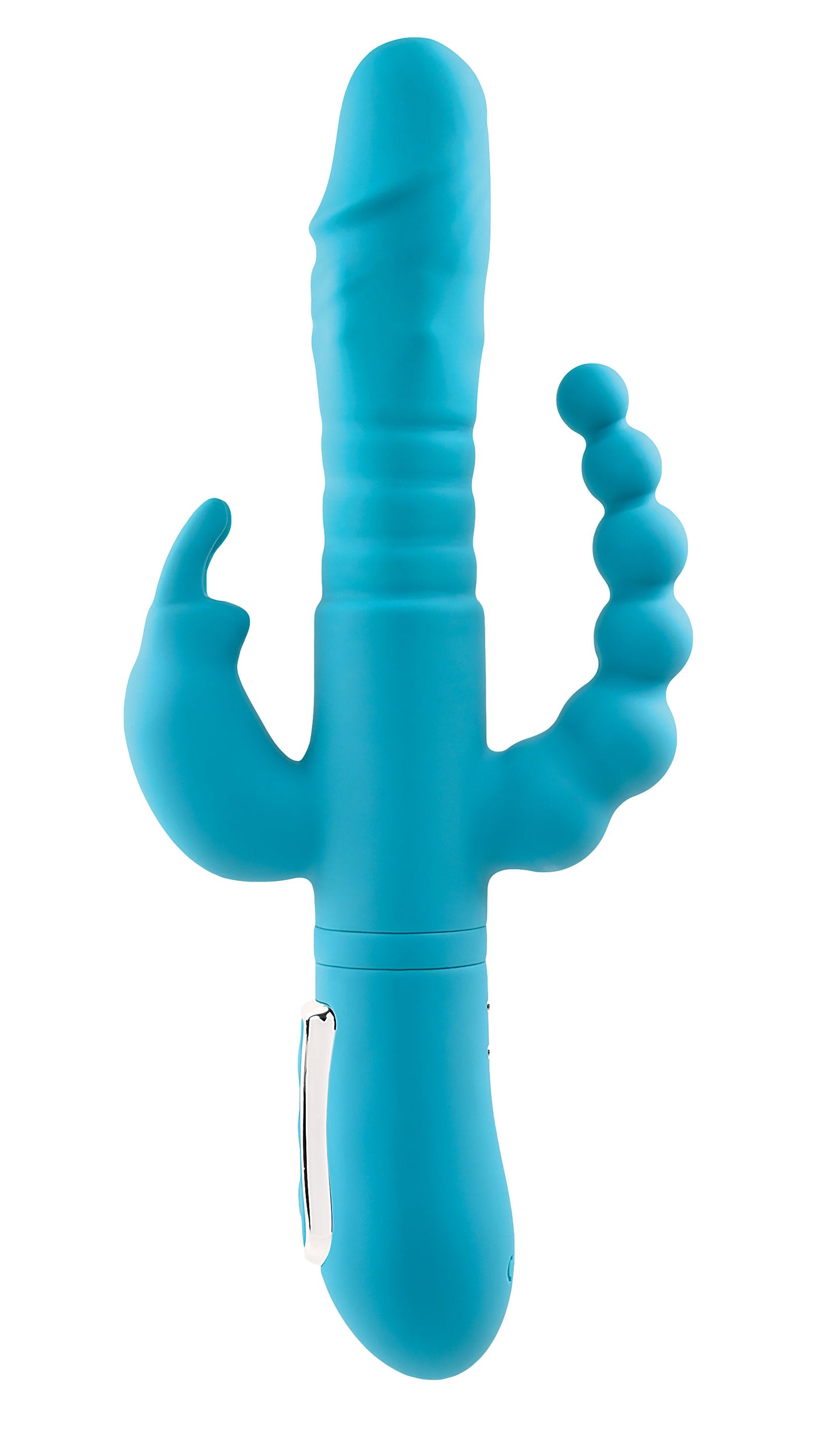 A&amp;E Eve's Thrusting Triple Joy Rabbit Teal