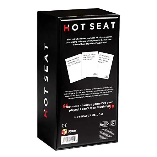 HOT SEAT: el juego de fiesta familiar que se trata de ti