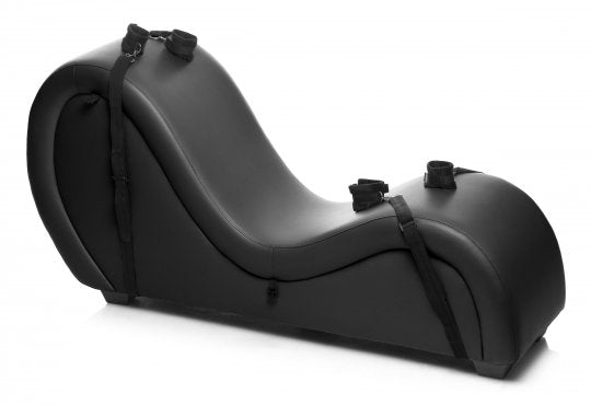 Kinky Couch Sex Chaise Lounge - Negro