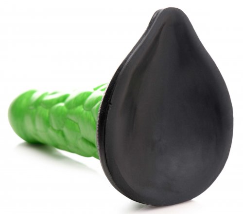 Gode ​​en silicone radioactif Creature Cocks 7,5 pouces - Vert