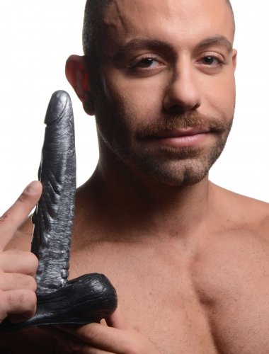 Gode ​​en silicone conique et bosselé de Creature Cocks