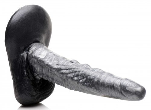 Gode ​​en silicone conique et bosselé de Creature Cocks