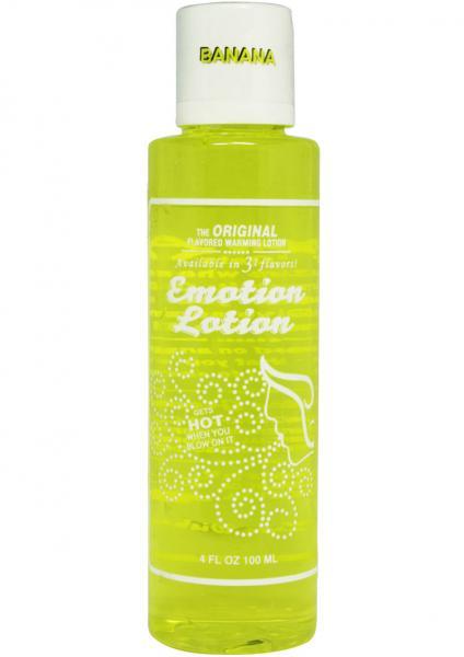 Lotion de massage chauffante aromatisée Emotion