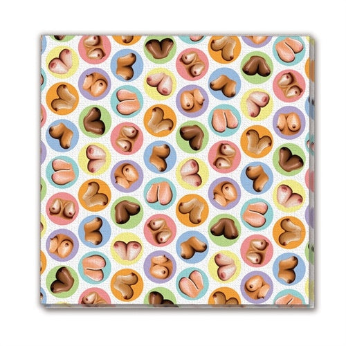 Candyprints Dirty Napkins: Boob Napkins - SP BOUTIQUE