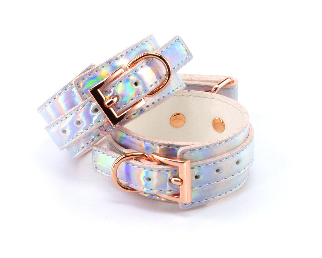 Cosmo Bondage - Ankle Cuffs - Rainbow - SP BOUTIQUE