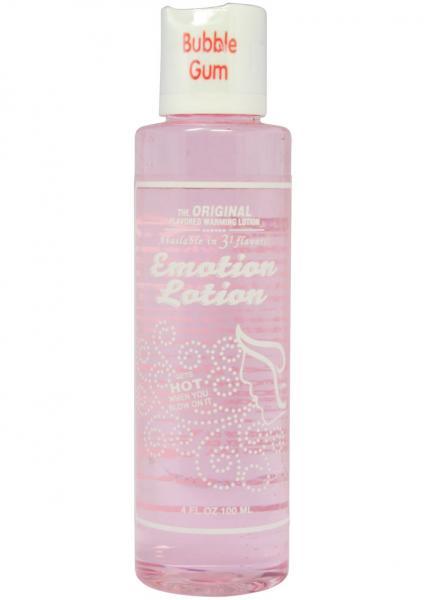 Lotion de massage chauffante aromatisée Emotion