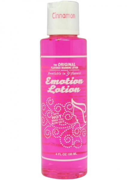 Lotion de massage chauffante aromatisée Emotion