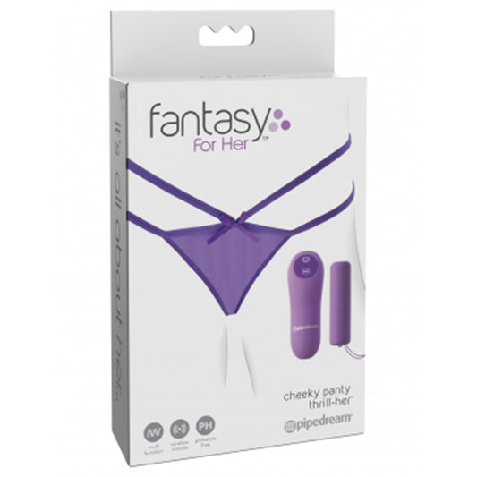 Fantasy For Her Petite Panty Thrill-Her O/S Púrpura