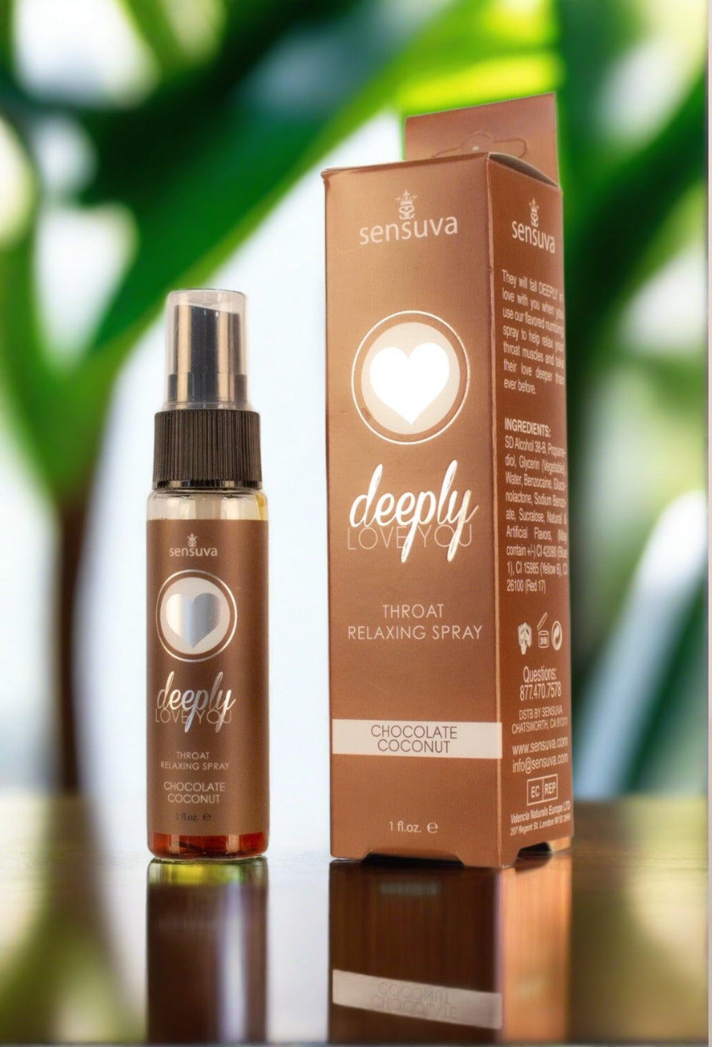 Spray relaxant pour la gorge Sensuva Deeply Love You