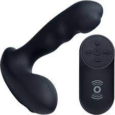 7X Prostate Stimulator with Milking Bead &amp; Remote Control - Waterproof Silicone Pleasure Tool - SP BOUTIQUE