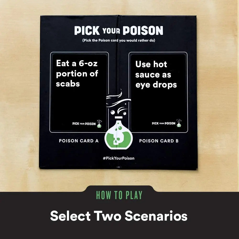 Juego de cartas Pick Your Poison para adultos: After Dark Edition