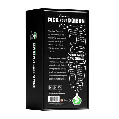Pick Your Poison Adult Party Card Game: After Dark Edition - SP BOUTIQUE