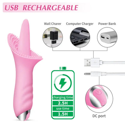 Sensuous Vibrating Cunnilingus Massager - SP BOUTIQUE