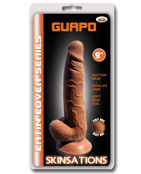 Latin Lover Guapo - 9 inch brown - SP BOUTIQUE