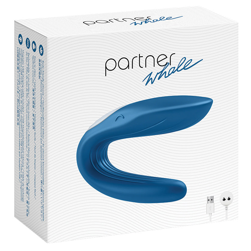 Satisfyer Partner Whale Vibrator - SP BOUTIQUE