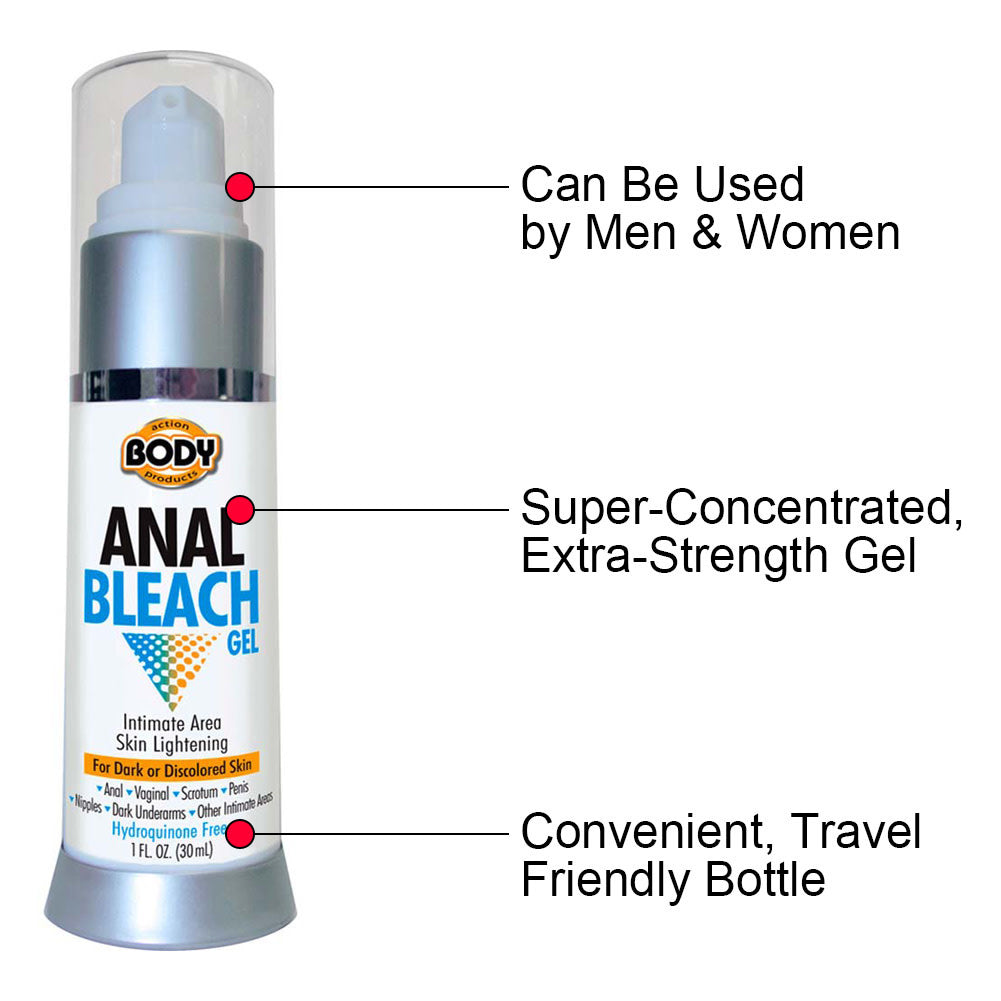 Anal Bleach Skin Lightening Gel - Hydroquinone-Free Formula for Intimate Areas - SP BOUTIQUE