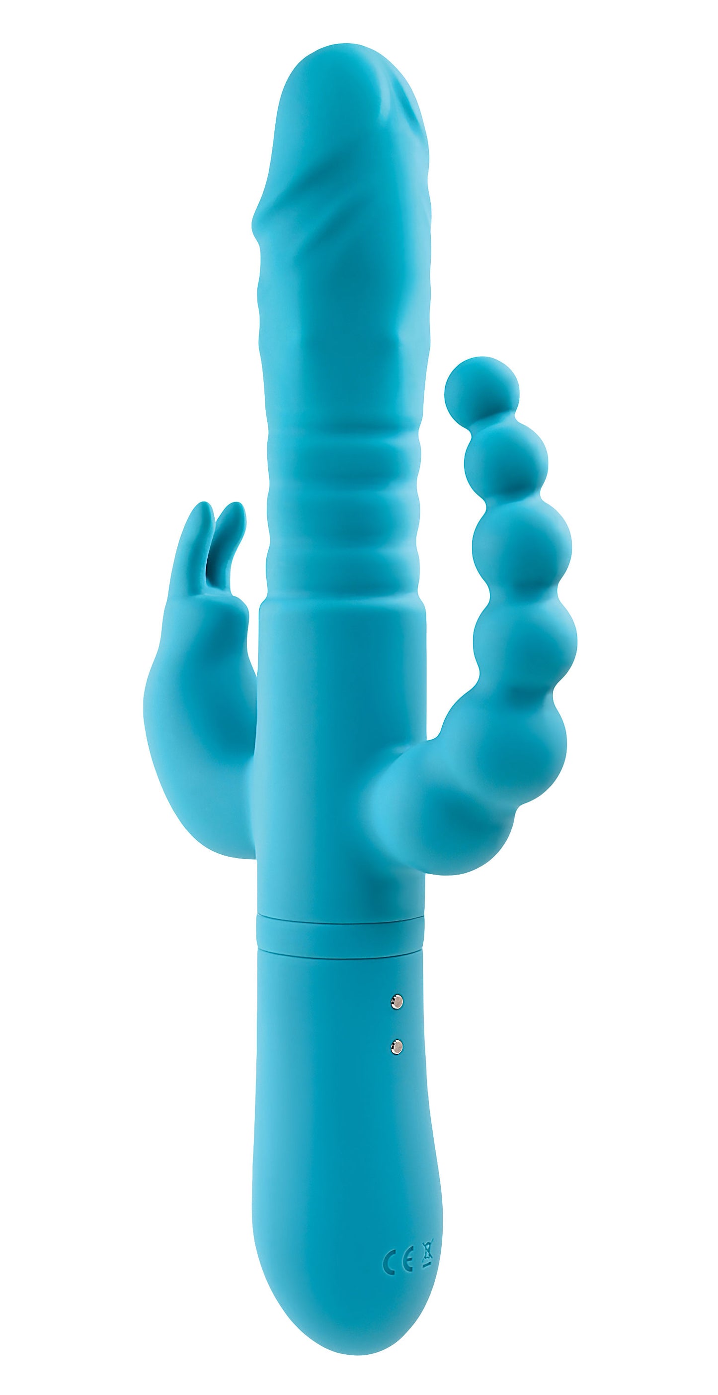 A&amp;E Eve's Thrusting Triple Joy Rabbit Teal