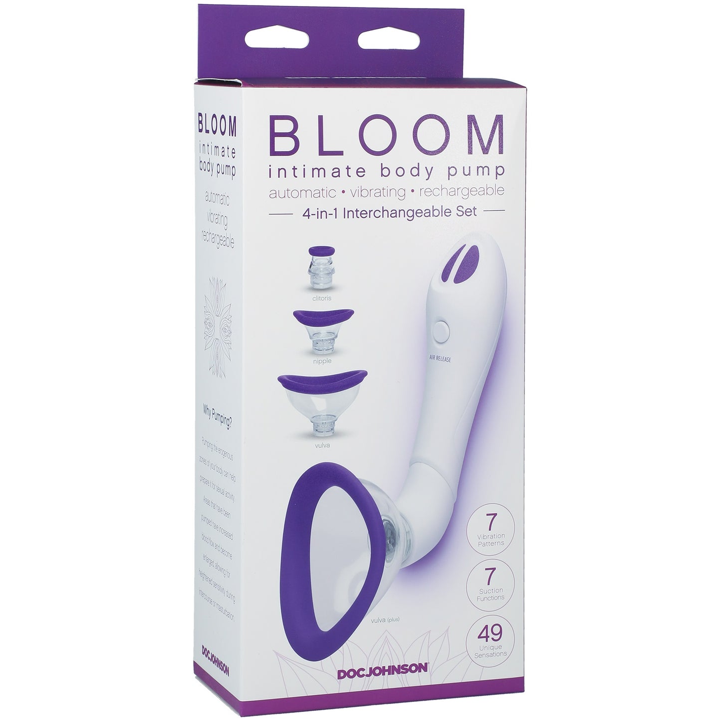 Bloom - Intimate Body Pump - Automático - Vibrante - Recargable