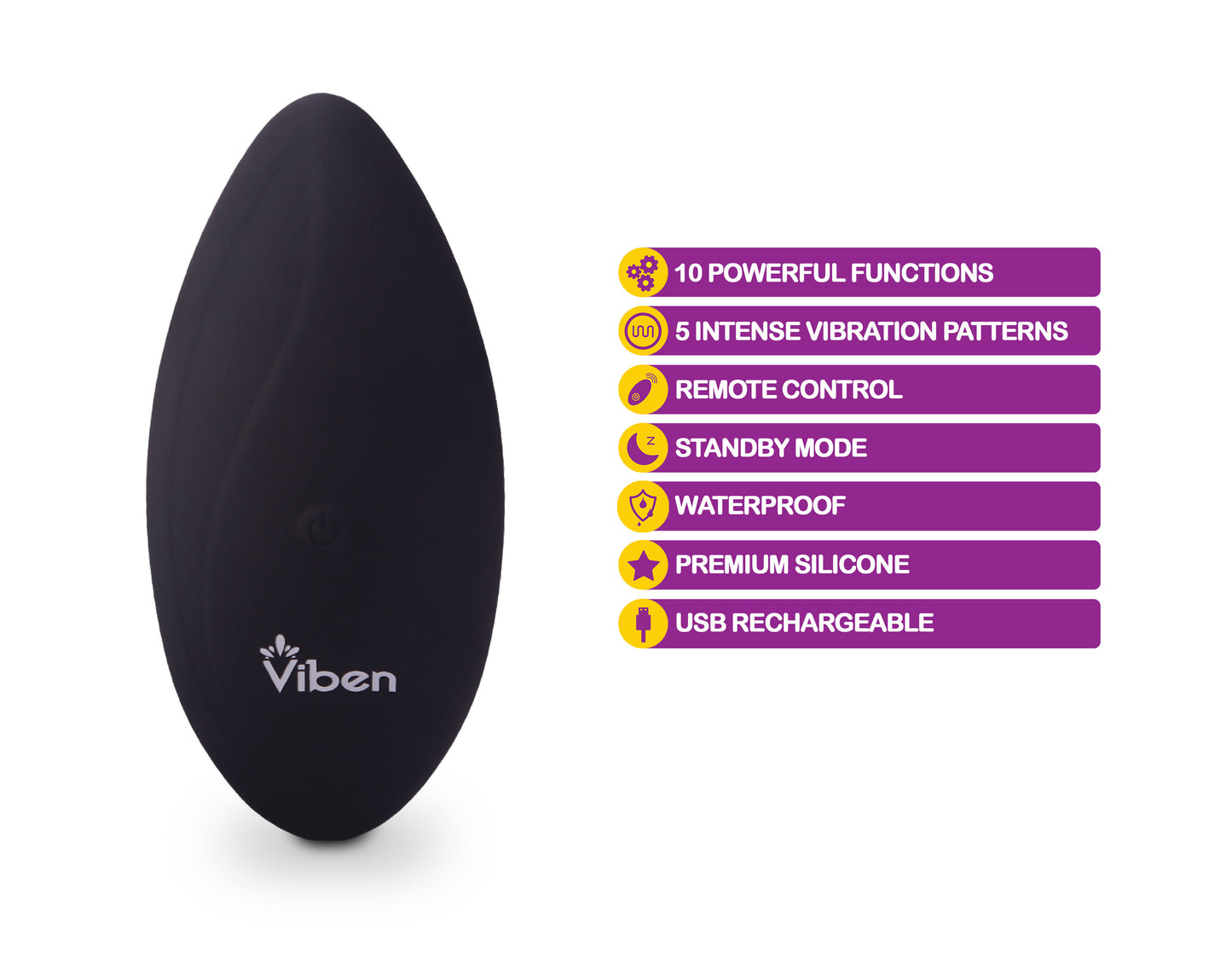 Viben Racy Remote Control 10 Function Panty Vibe