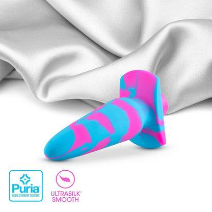 Avant Vibrotize Silicone Vibrating Butt Plug Fushsia - SP BOUTIQUE