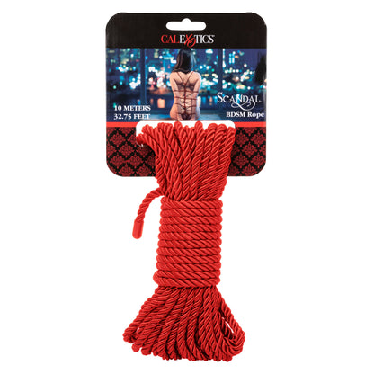 Scandal BDSM Rope 10m - Red - SP BOUTIQUE