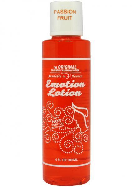 Lotion de massage chauffante aromatisée Emotion