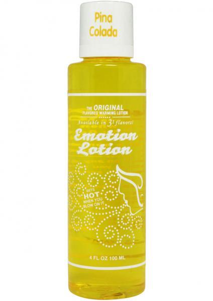 Lotion de massage chauffante aromatisée Emotion