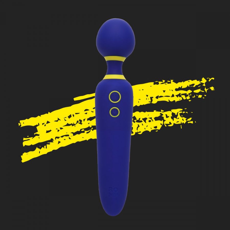 ROMP Flip Wand Massager Blue - SP BOUTIQUE