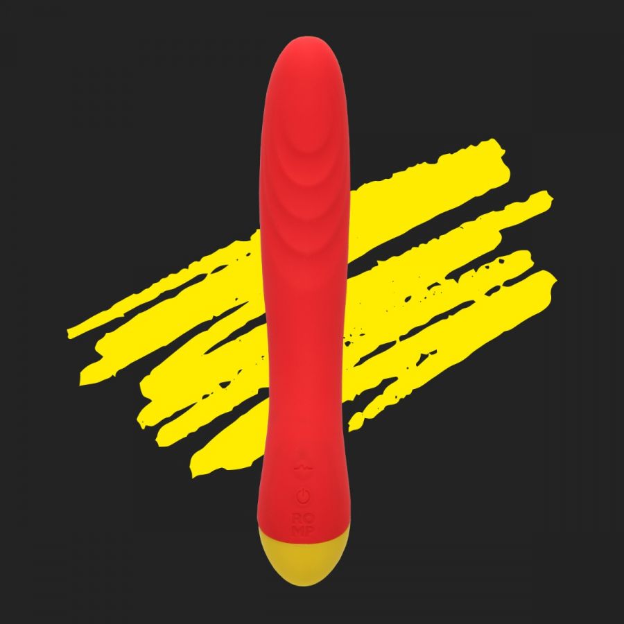 ROMP Hype G-Spot Vibrator Red - SP BOUTIQUE