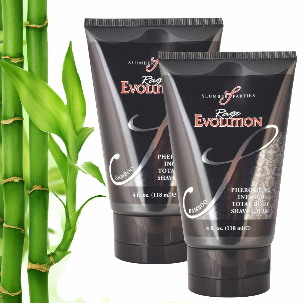 Rage Evolution Pheromone Infused Shave Cream 2pc Combo