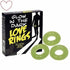 Glow In The Dark Love Rings x3 Penis Ring - SP BOUTIQUE
