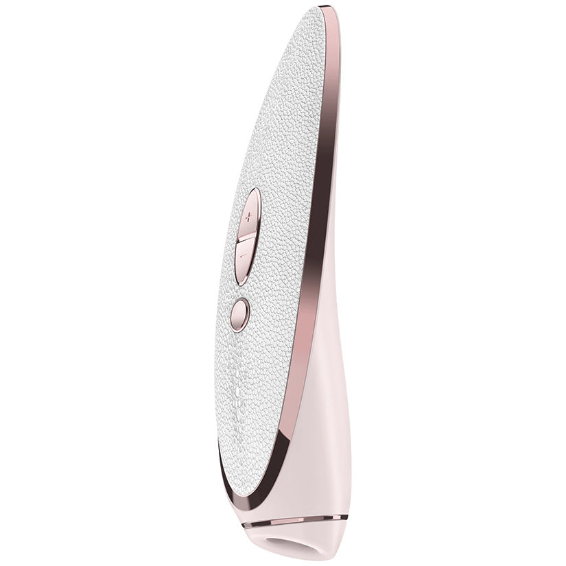 Satisfyer Luxury Pret-A-Porter White Clitoral Vibrator