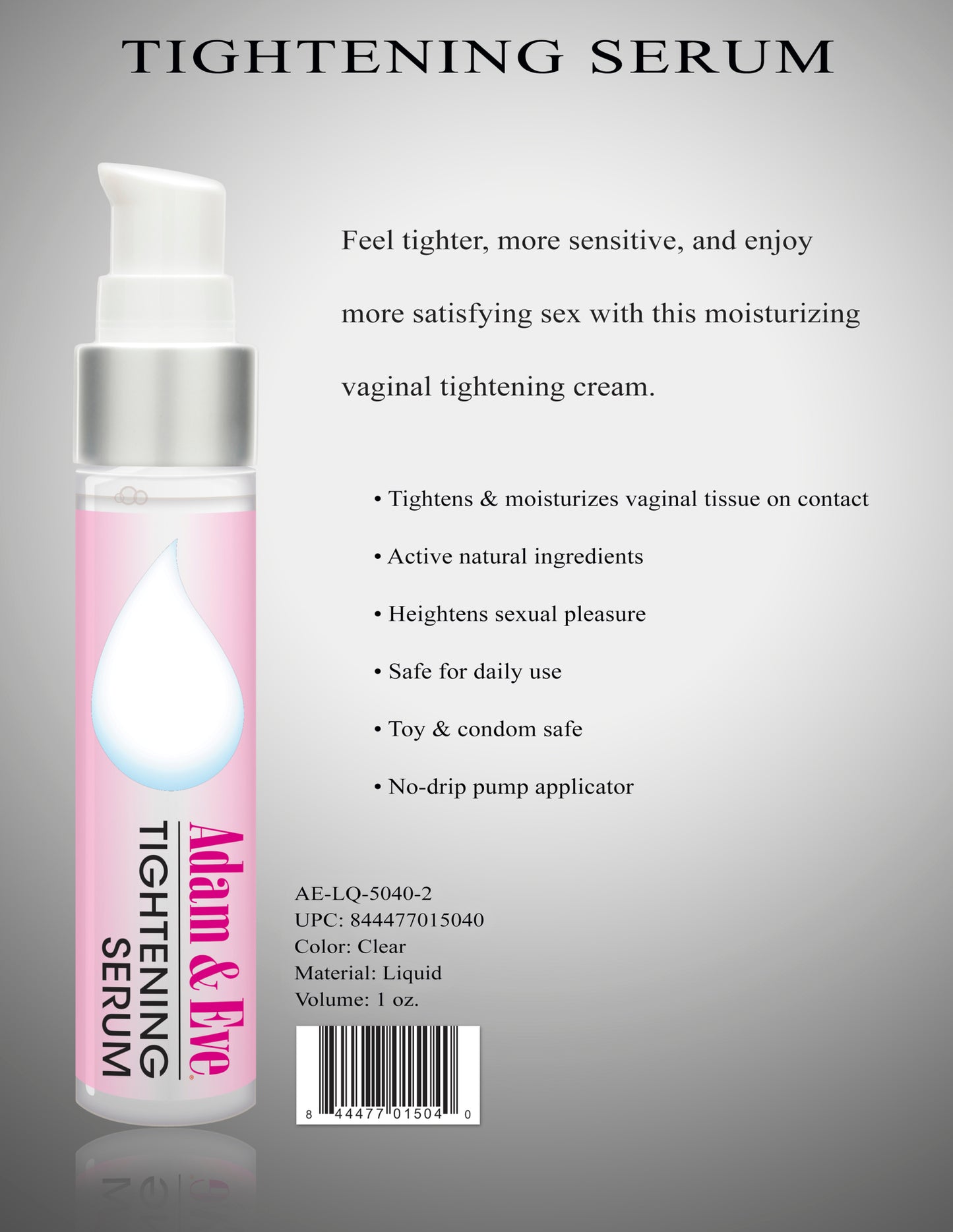 Adam and Eve Tightening Serum