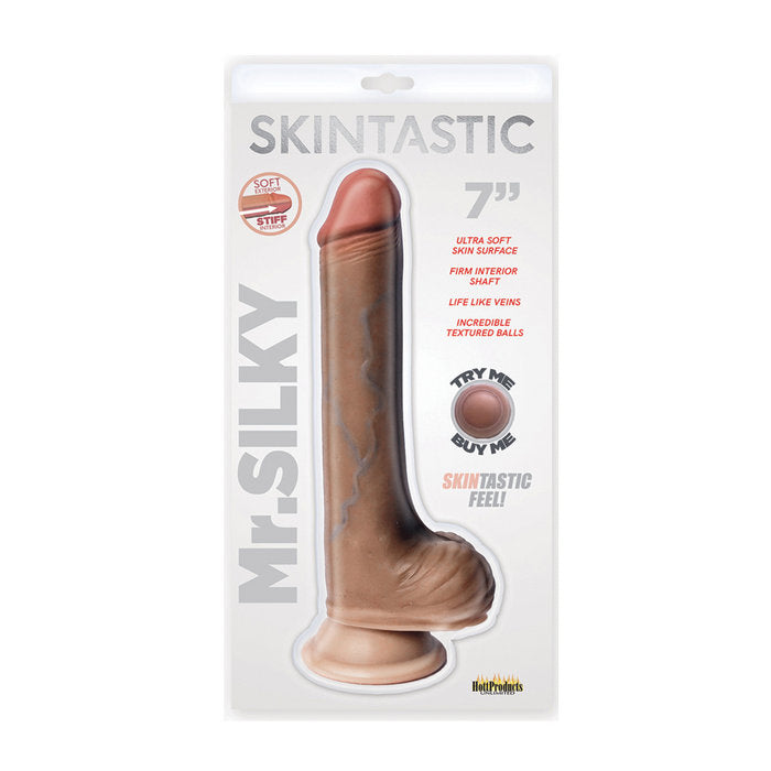 Skinsation Mr.Silky 7in Dildo - SP BOUTIQUE
