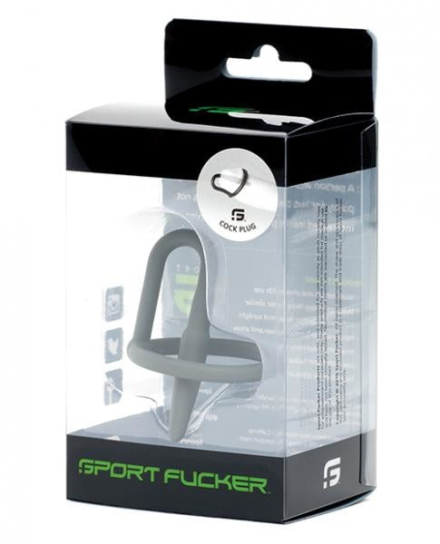 Sport F*cker Cock Plug - Grey - SP BOUTIQUE