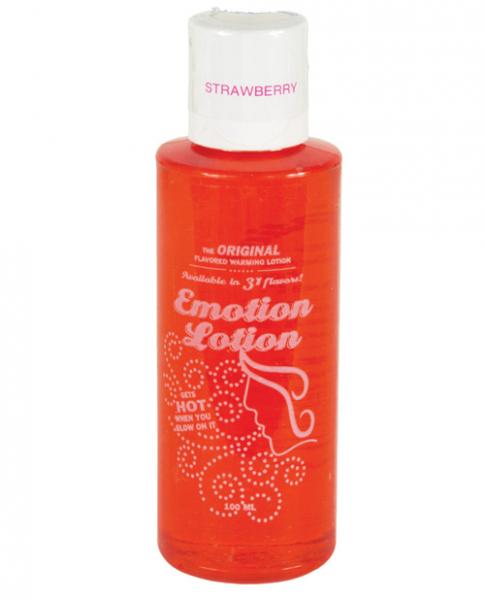 Lotion de massage chauffante aromatisée Emotion