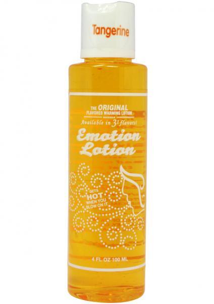 Lotion de massage chauffante aromatisée Emotion