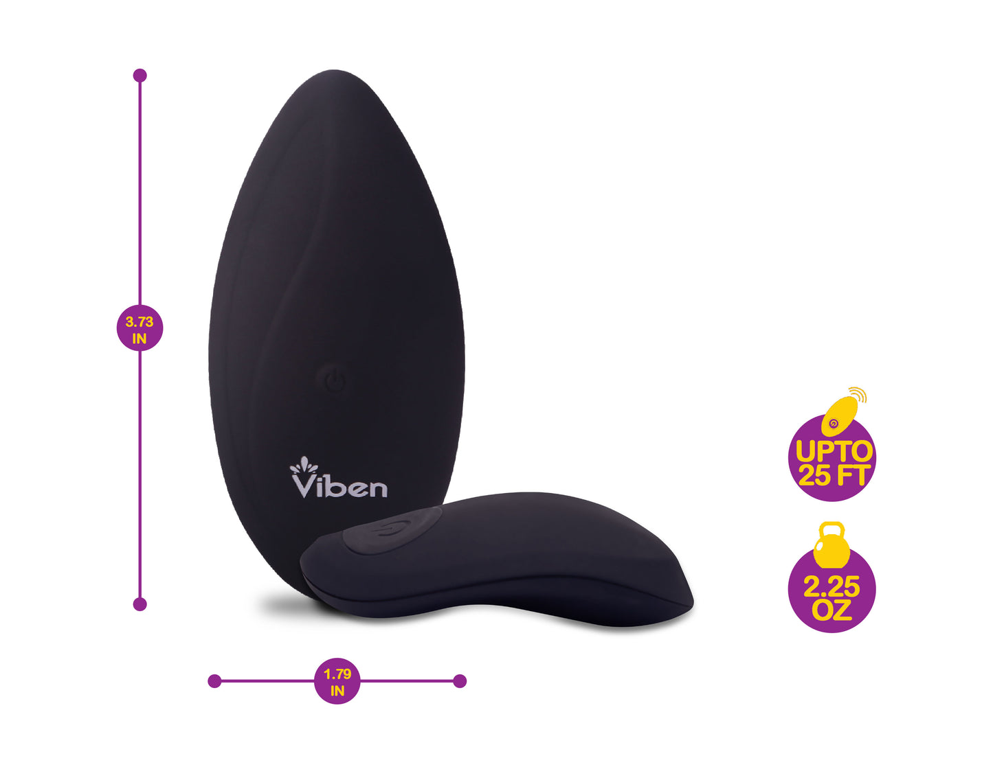 Viben Racy Remote Control 10 Function Panty Vibe