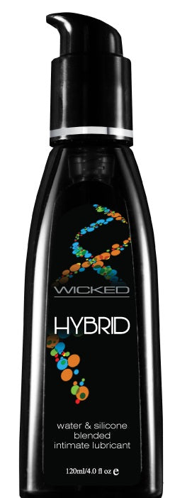 Wicked Hybrid Fragrance Free Lubricant - Water &amp; Silicone Blend, Glycerin &amp; Paraben Free, Long Lasting - SP BOUTIQUE