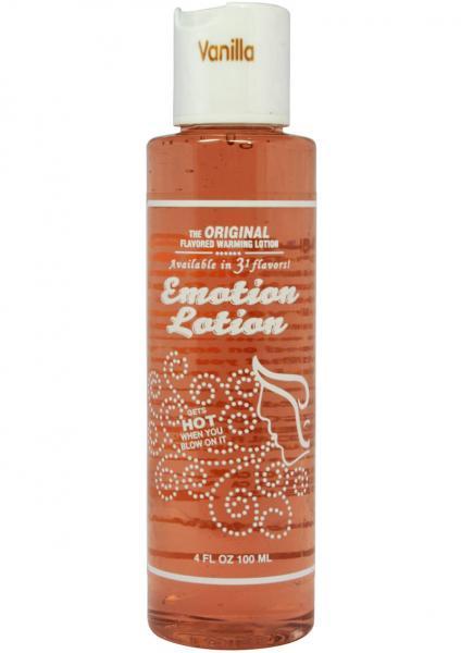 Lotion de massage chauffante aromatisée Emotion