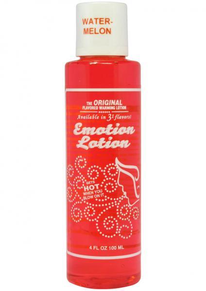 Lotion de massage chauffante aromatisée Emotion