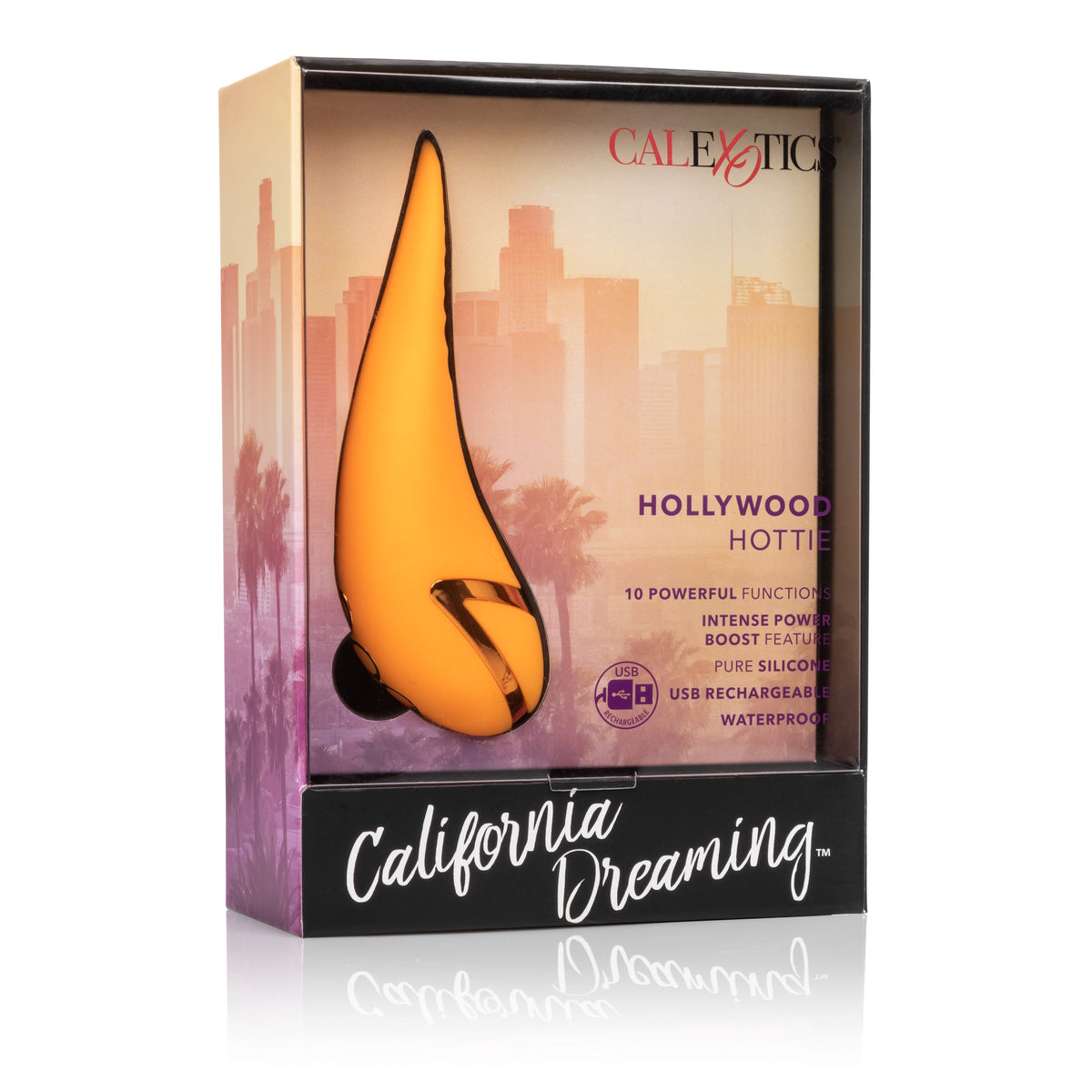 California Dreaming Hollywood Hottie - Hypoallergenic Silicone Sex Toy with 10 Vibrations - SP BOUTIQUE